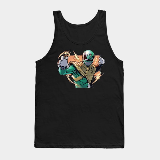 Green rangers Tank Top by THE H3 PODCAST OFFICIAL